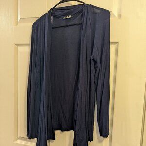 Size Medium - CKW - Navy Blue Hi-Lo Cardigan